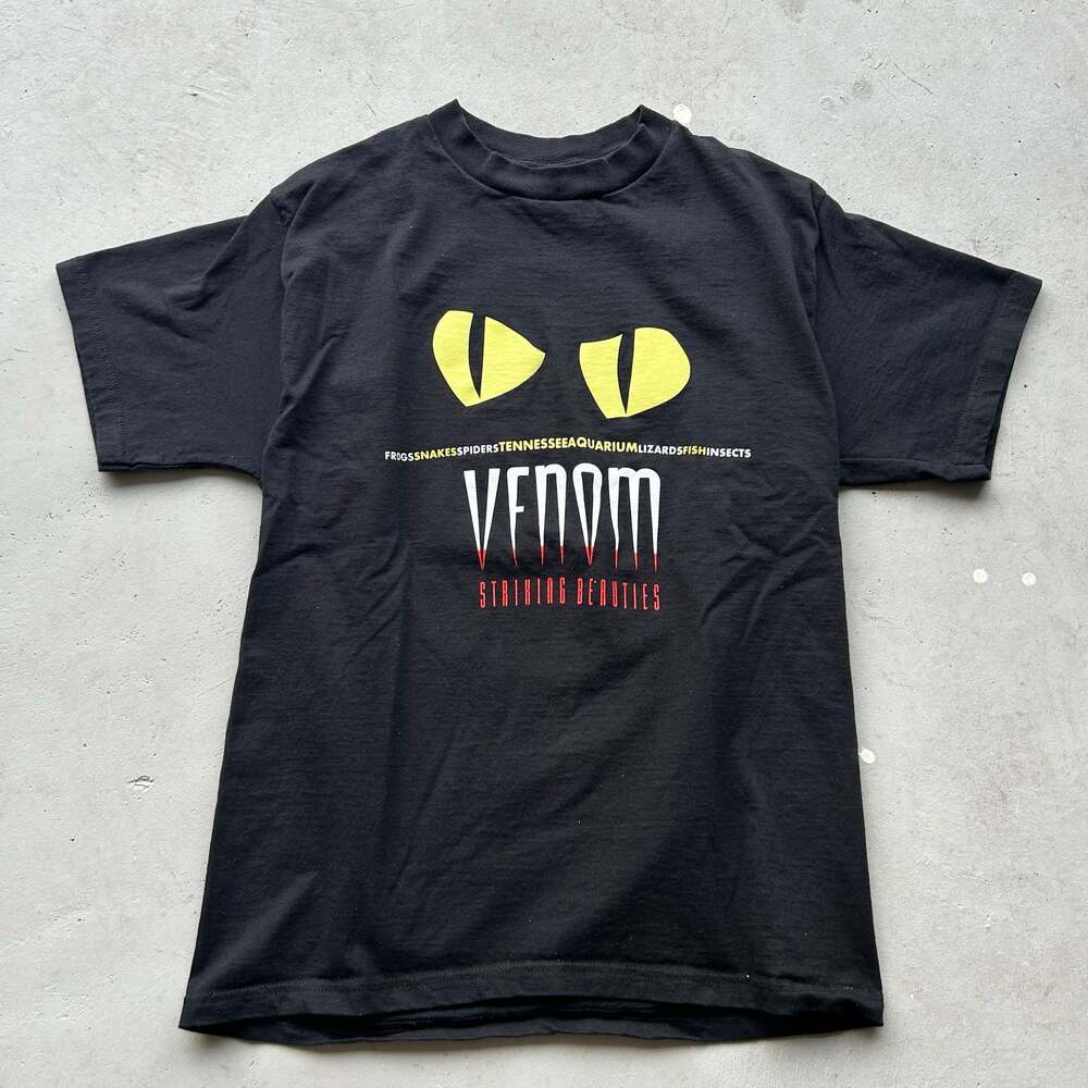 Vintage Tennessee Aquarium Venom Striking Beauties T-Shirt Size Large